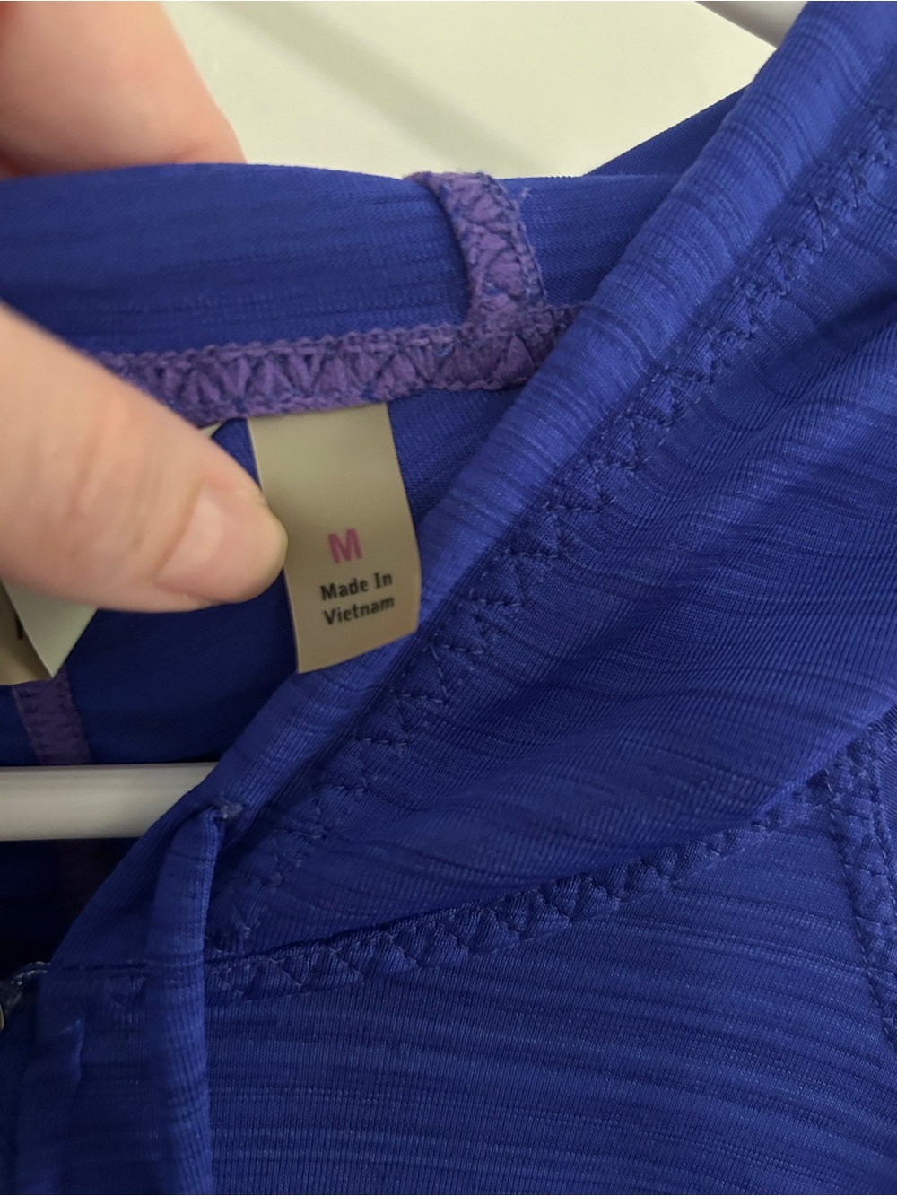 Athleta Royal Blue Athletic Zip Up - Picture 3 of 5